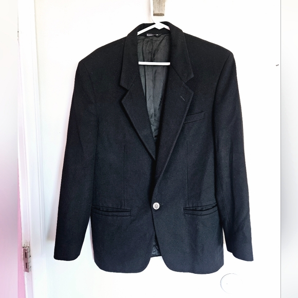 VersaceSuit Jacket wool blend